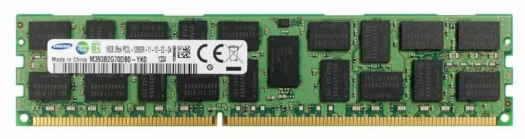 DELL SERVER RAM 16 GB DDR3 1600 Mhz RDIMM (M393B2G70DB0-YK0)