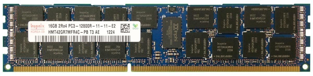 DELL SERVER RAM 16 GB DDR3 1600 Mhz RDIMM (HMT42GR7MFR4C-PB T3)