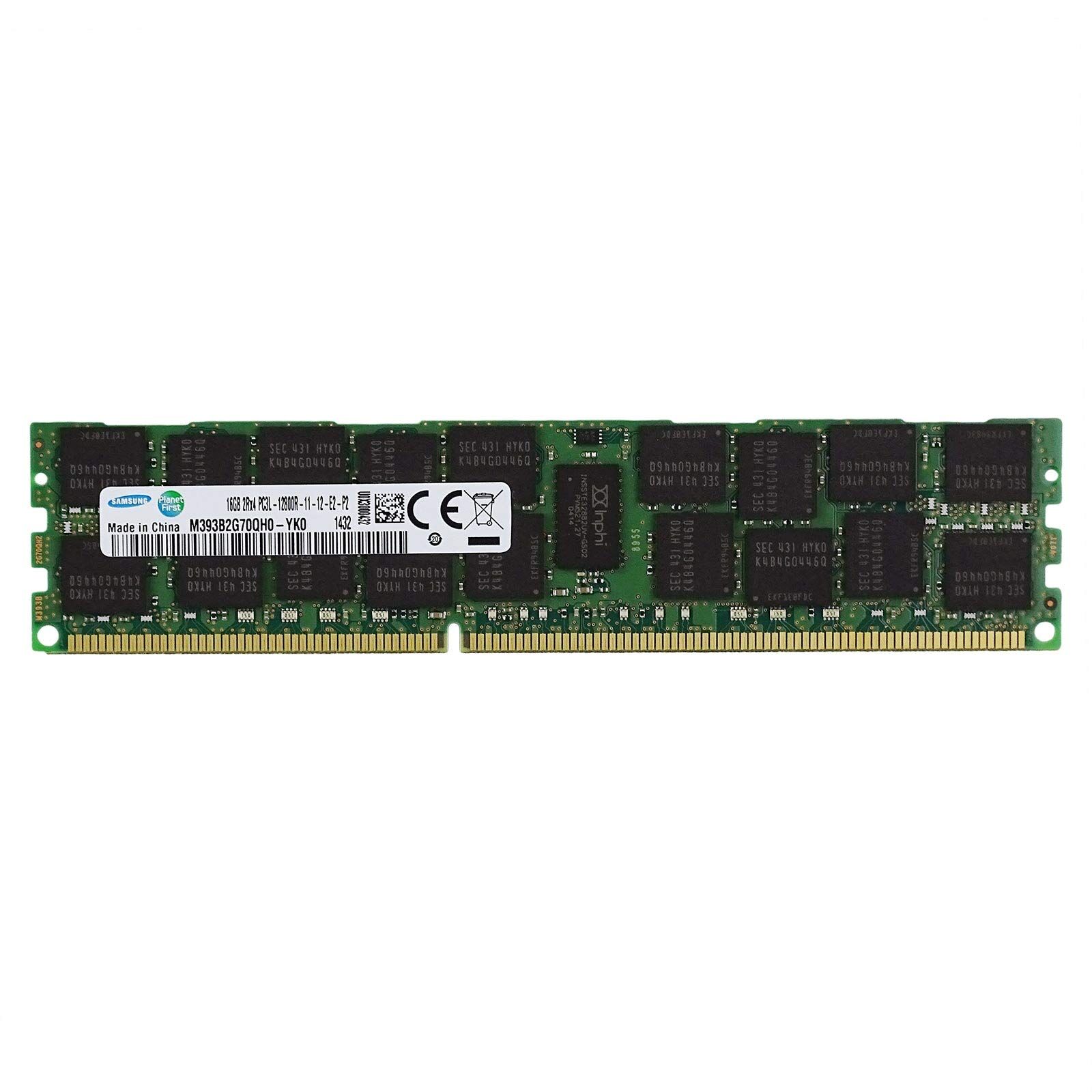 DELL SERVER RAM 16 GB DDR3 1600 Mhz RDIMM (M393B2G70QH0-YK0)