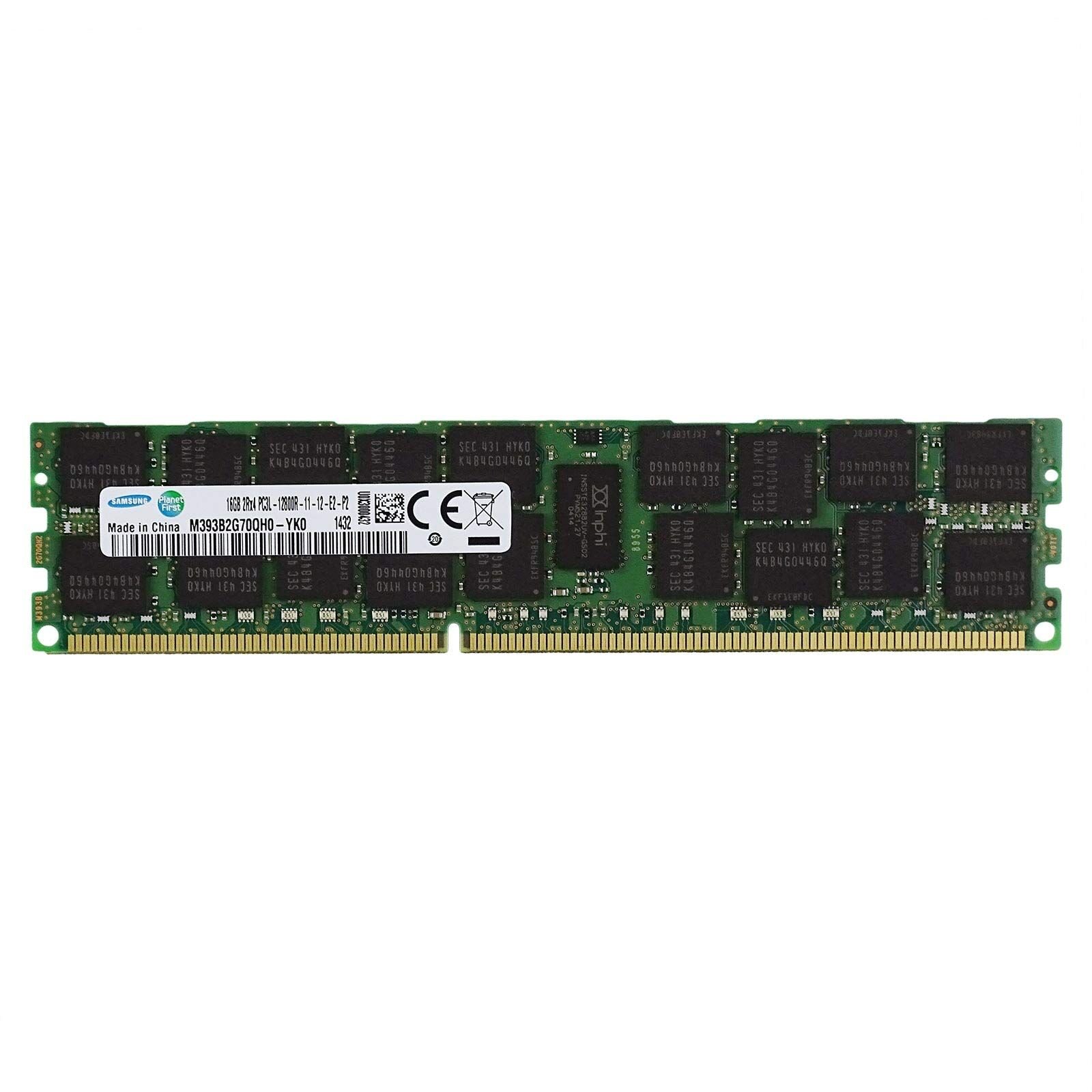 DELL SERVER RAM 16 GB DDR3 1600 Mhz RDIMM ( M393B2G70QH0-YK0)