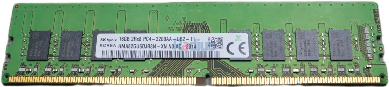 Dell HMA82GU6DJR8N-XN Hynix Replacement 16GB DDR4-3200 PC4-25600 Non-ECC Unbuffered Memory by NEMIX RAM