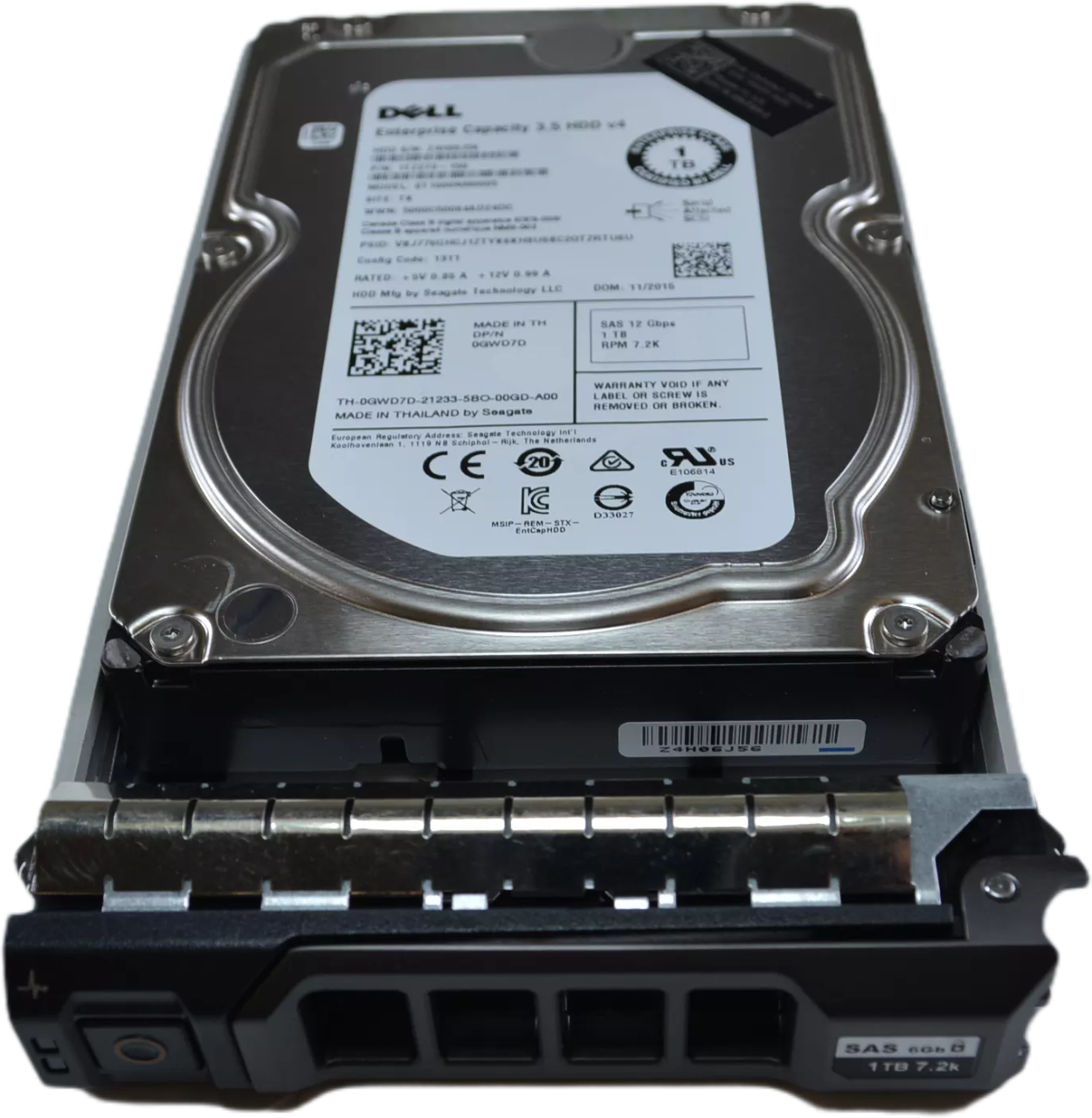 DELL SERVER HDD 1 TB Nearline-SAS 7.200 rpm 3.5'' Hot-Plug (GWD7D)