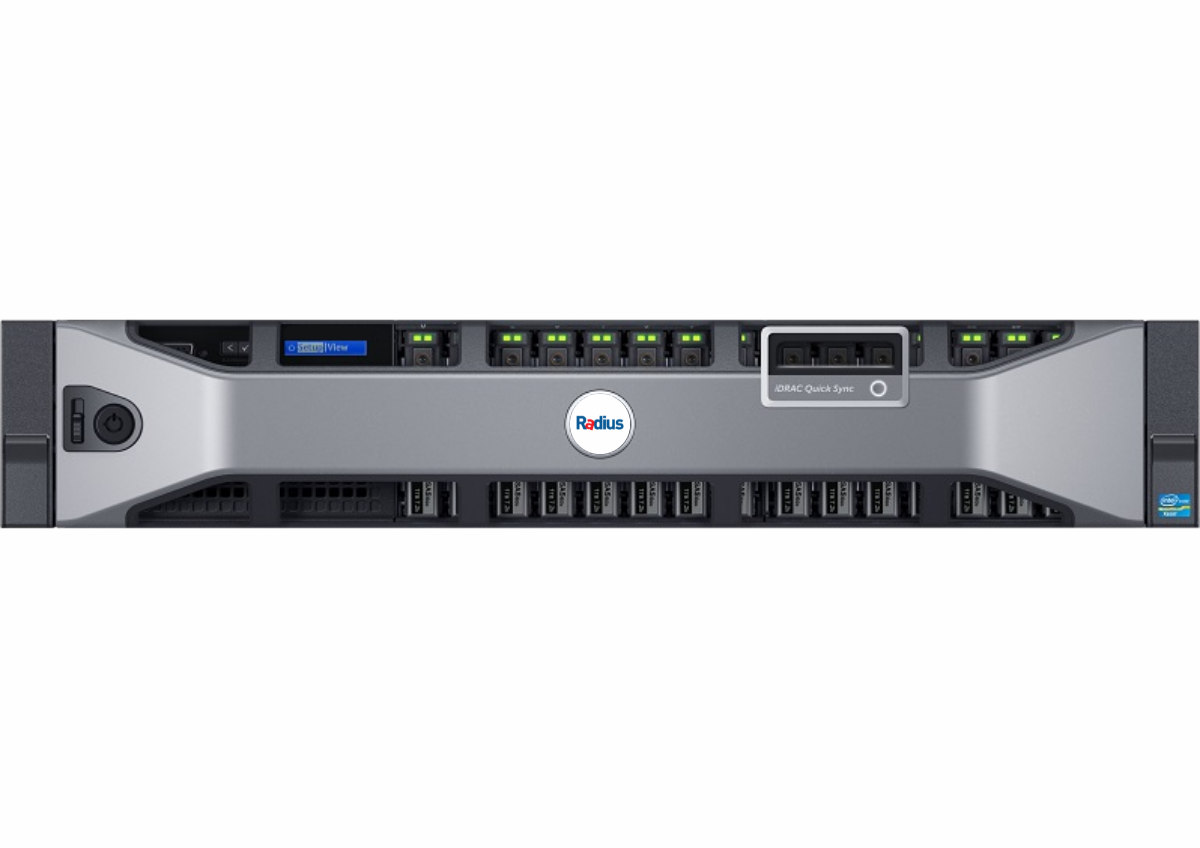 Radius Cortex Master Server 2U | 24'lü Şasi