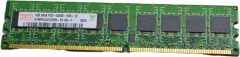 Dell Hynix HYMP512U72CP8-Y5 1GB DDR2 PC2-5300E CL5 240-Pin ECC RAM Memory