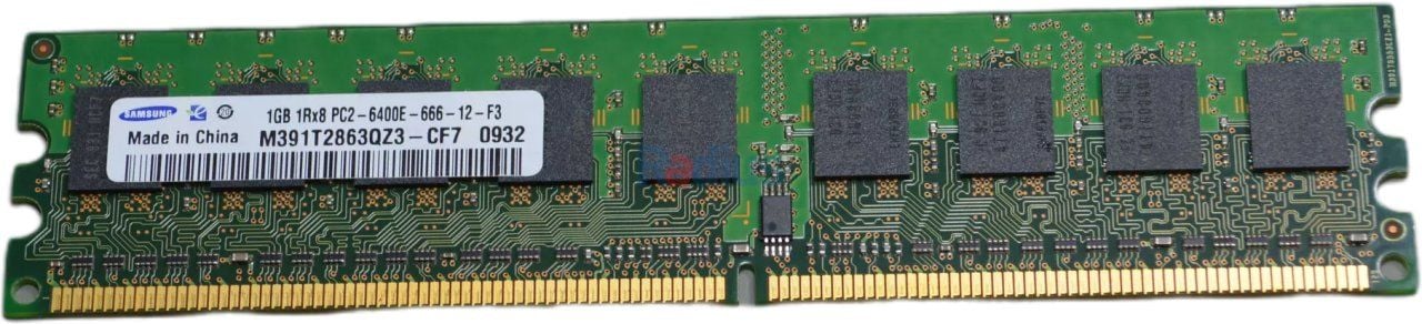 DELL SERVER RAM 1 GB DDR2 800 Mhz ECC (M391T2863QZ3-CF7)