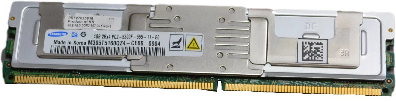 DELL SERVER RAM 4 GB DDR2-667 Mhz ECC FBD PC5300F (M395T5160QZ4-CE66)