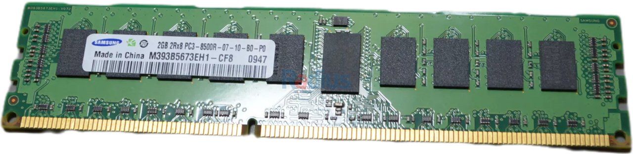DELL SERVER RAM 2 GB DDR3-1066 Mhz RDIMM (M393B5673EH1-CF8)