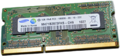 Dell Samsung M471B2873FHS-CF8 1GB DDR3 PC3-8500S 1066MHz NOTEBOOK RAM BELLEK