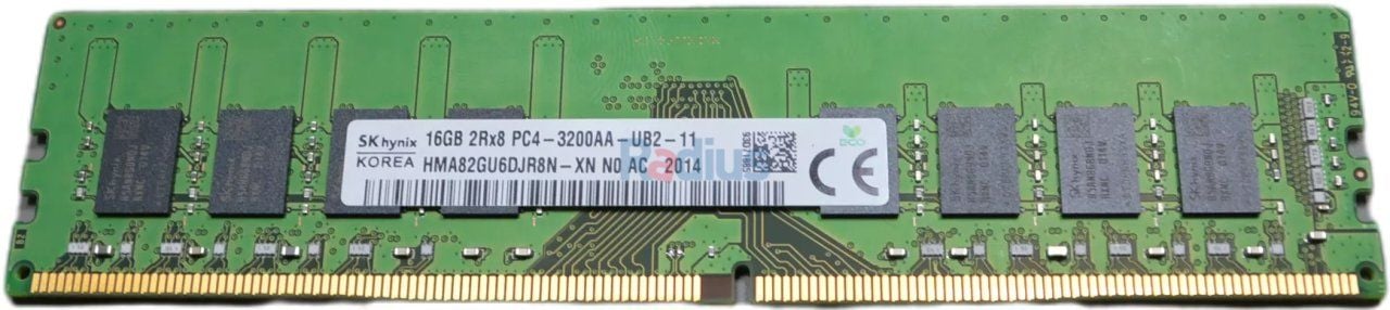 Dell HMA82GU6DJR8N-XN Hynix Replacement 16GB DDR4-3200 PC4-25600 Non-ECC Unbuffered Memory by NEMIX RAM