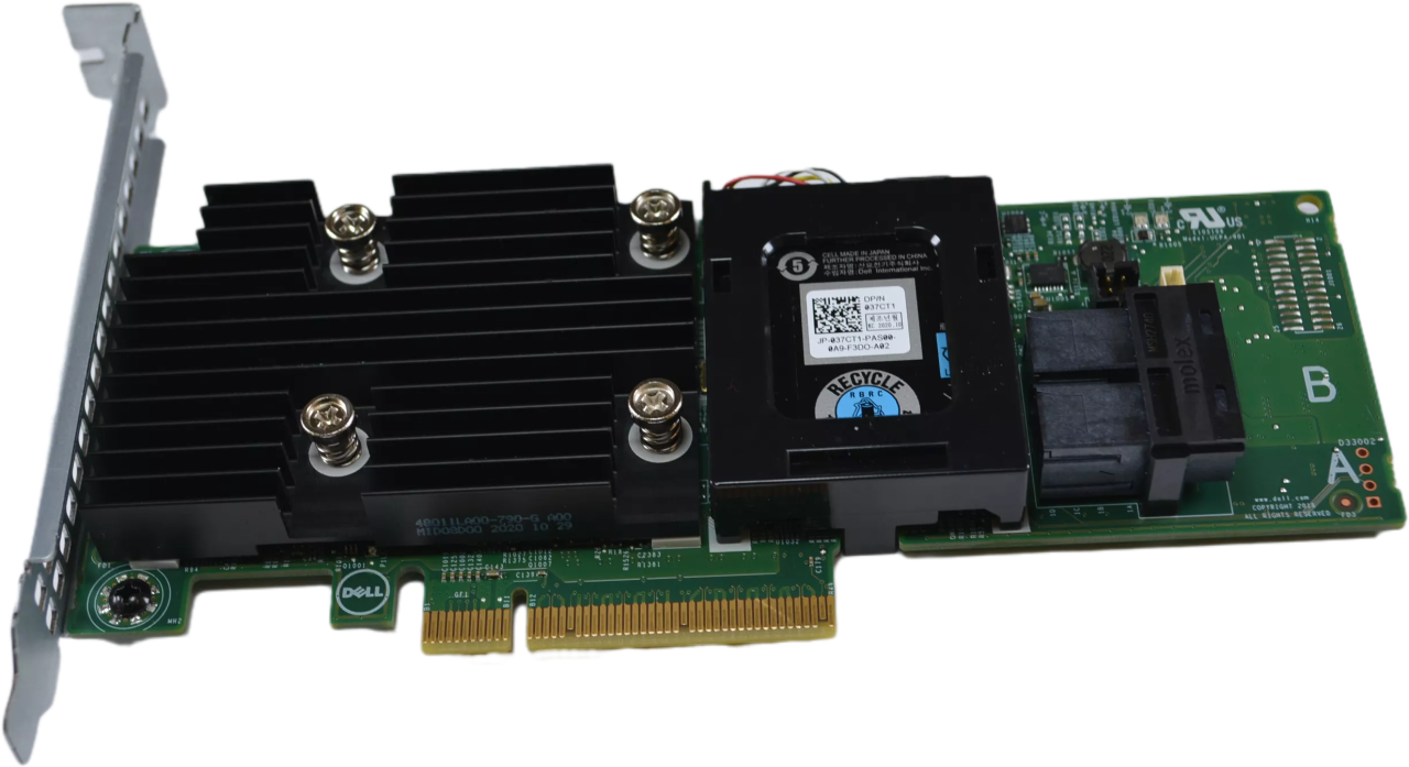 DELL Perc H730 12gb Pci-e 3.0 X8 Sas Sata Controller 44GNF