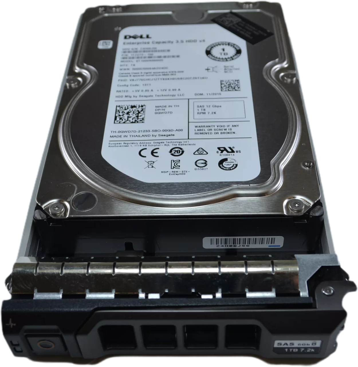 DELL GWD7D - 1TB 7.2K 3.5 SAS 12G ST1000NM0005