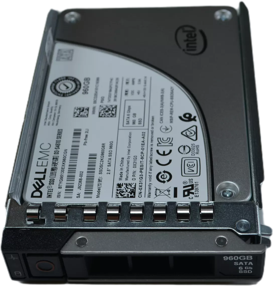DELL 400-BDUC - 960GB SSD 3.5 SATA 6G HYBRID MIX X31G3