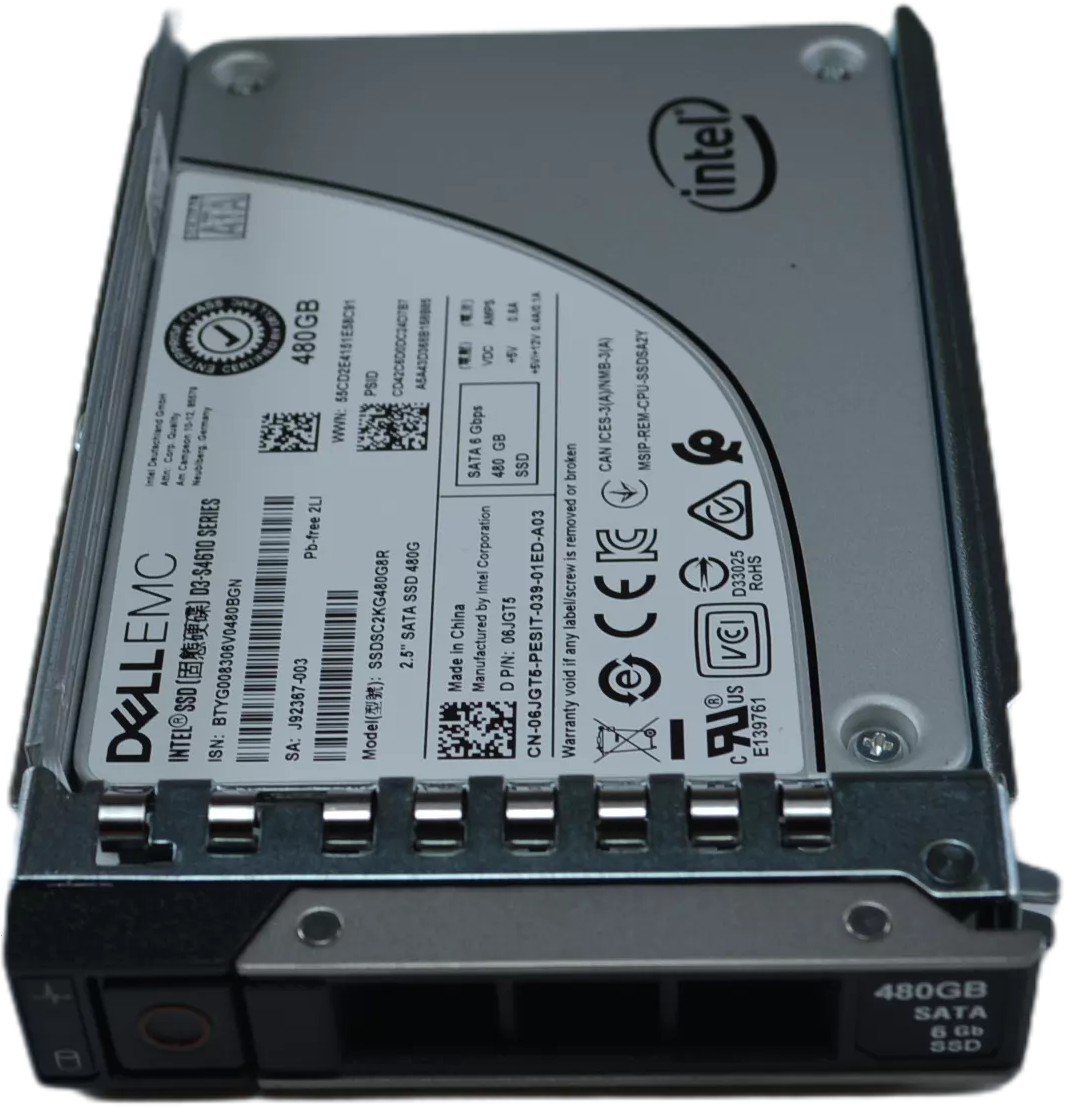 DELL 6JGT5 - 480GB SSD 2.5 SATA 6G MLC 6JGT5
