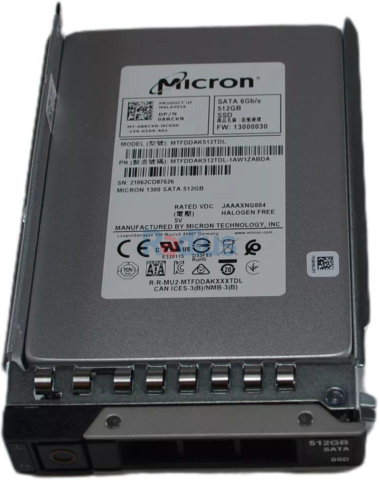 DELL MICRON 512GB SATA SSD 6Gbps 2.5'' (8RCKR )