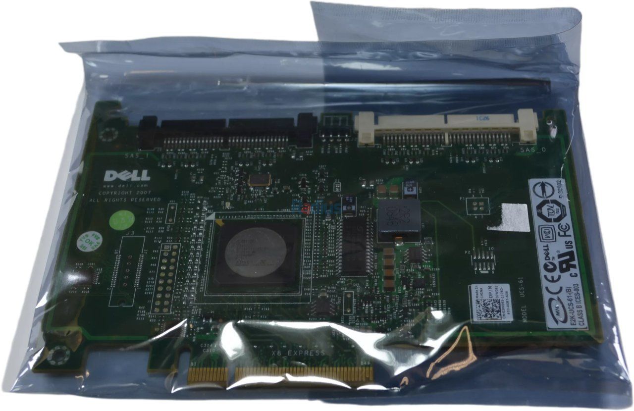 DELL JW063 Perc 6/ir Pci-express X8 Sas Raid Controller For Poweredge R200