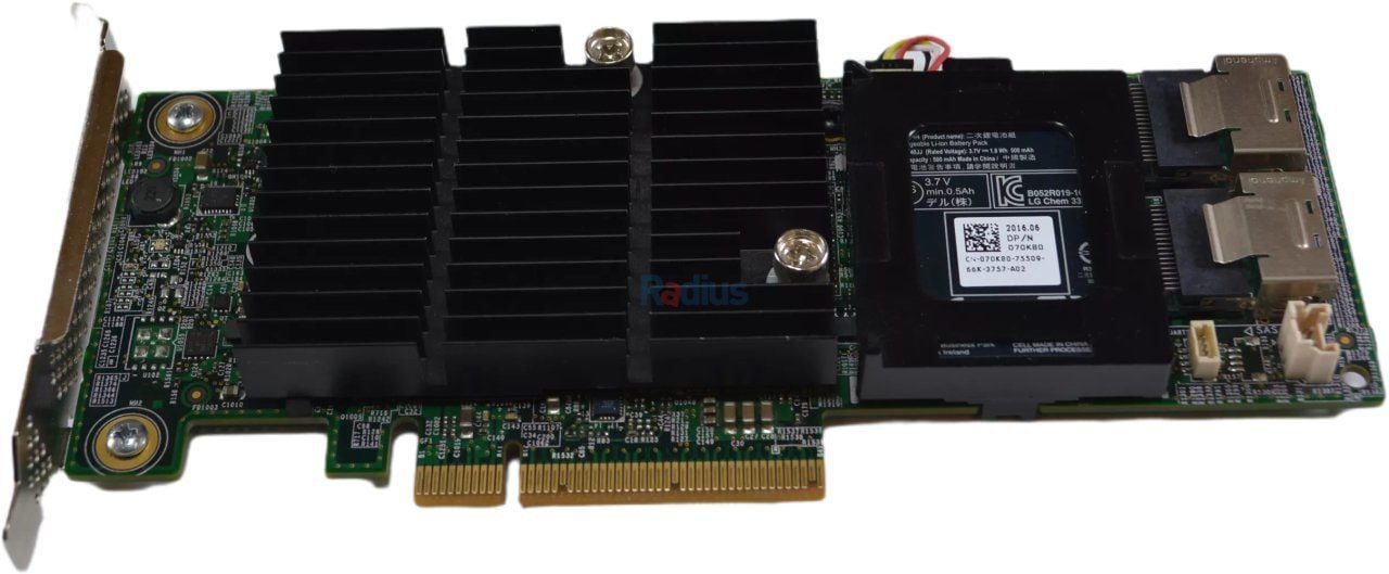 DELL Perc H710p 6gb/s Pci-e 2.0 X8 Sas Raid Controller NHGT2