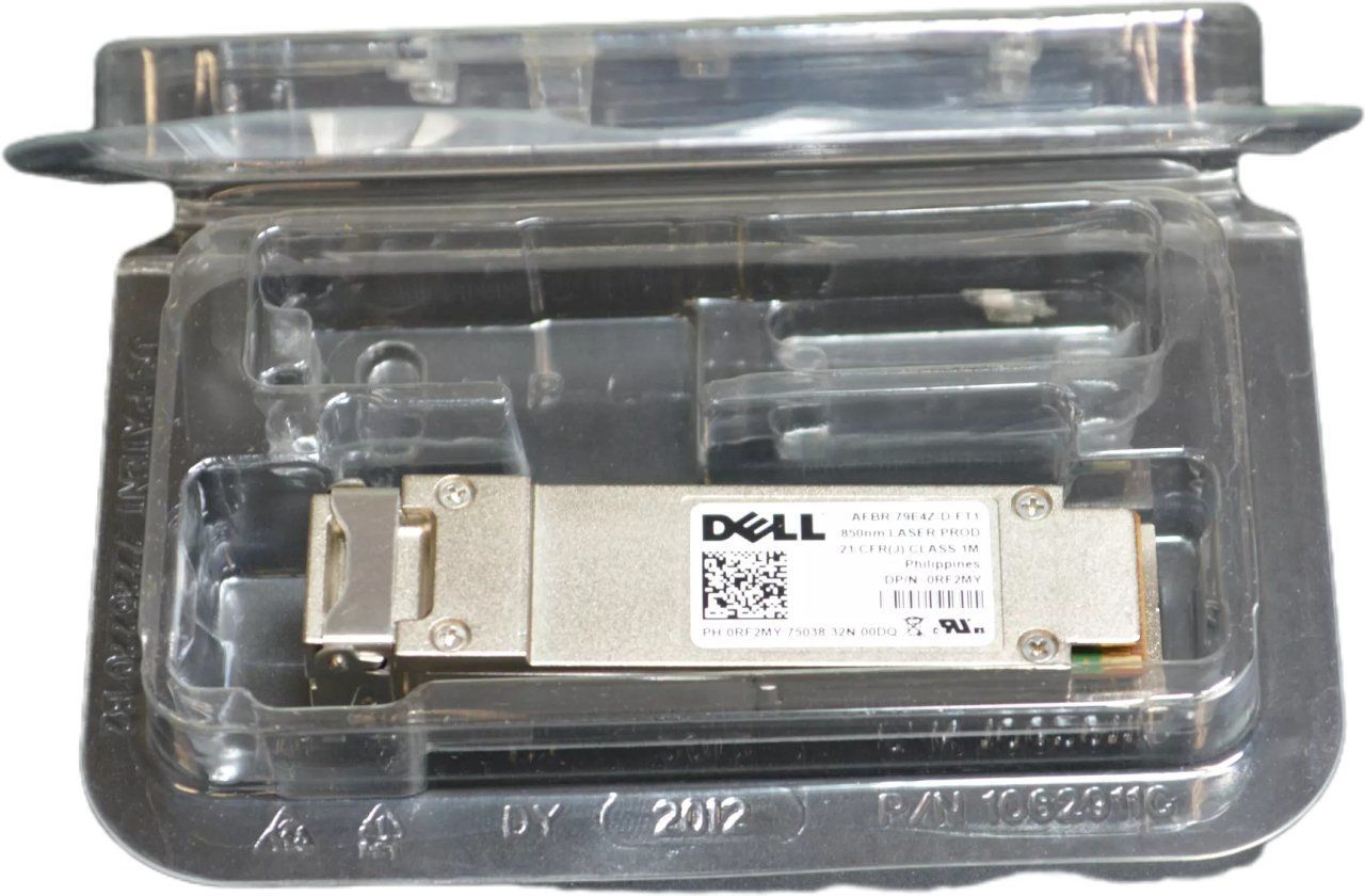 DELL Networking Transceiver QSFP+ 40GbE SR, RF2MY