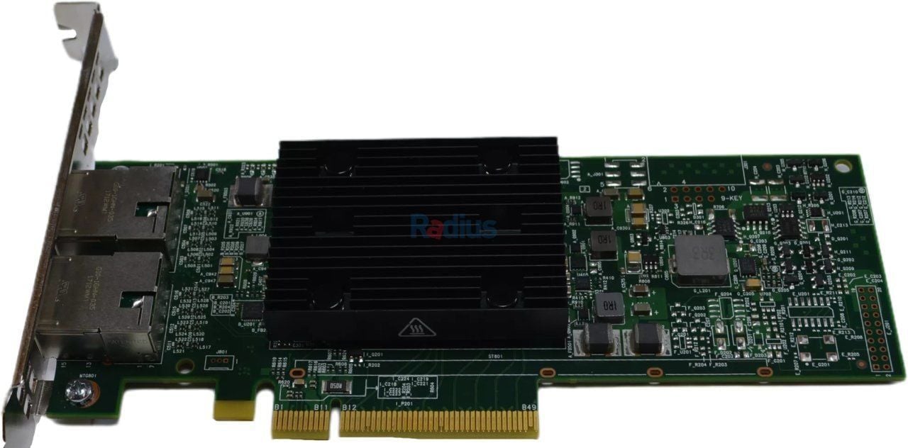 DELL Broadcom 57416 Dual Port 10GbE Base-T PCIe Ethernet Card (3TM39)