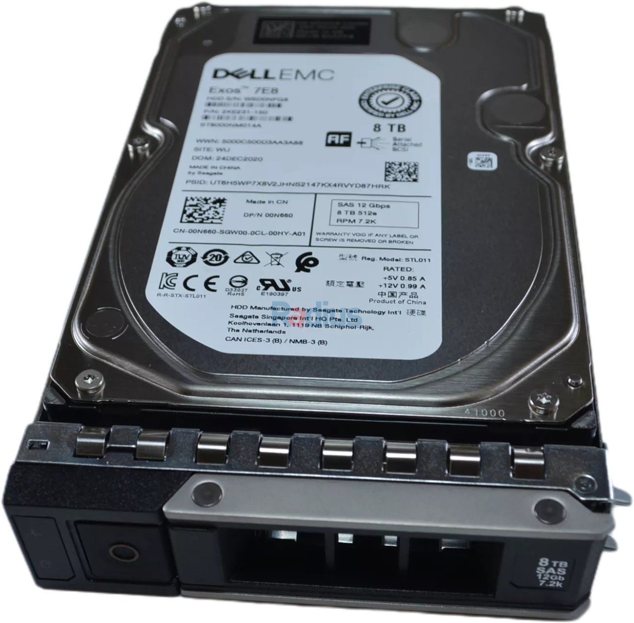 DELL HDD 8 TB Nearline-SAS 7.200 rpm 3.5'' Hot-Plug  (0N660, ST8000NM0075)