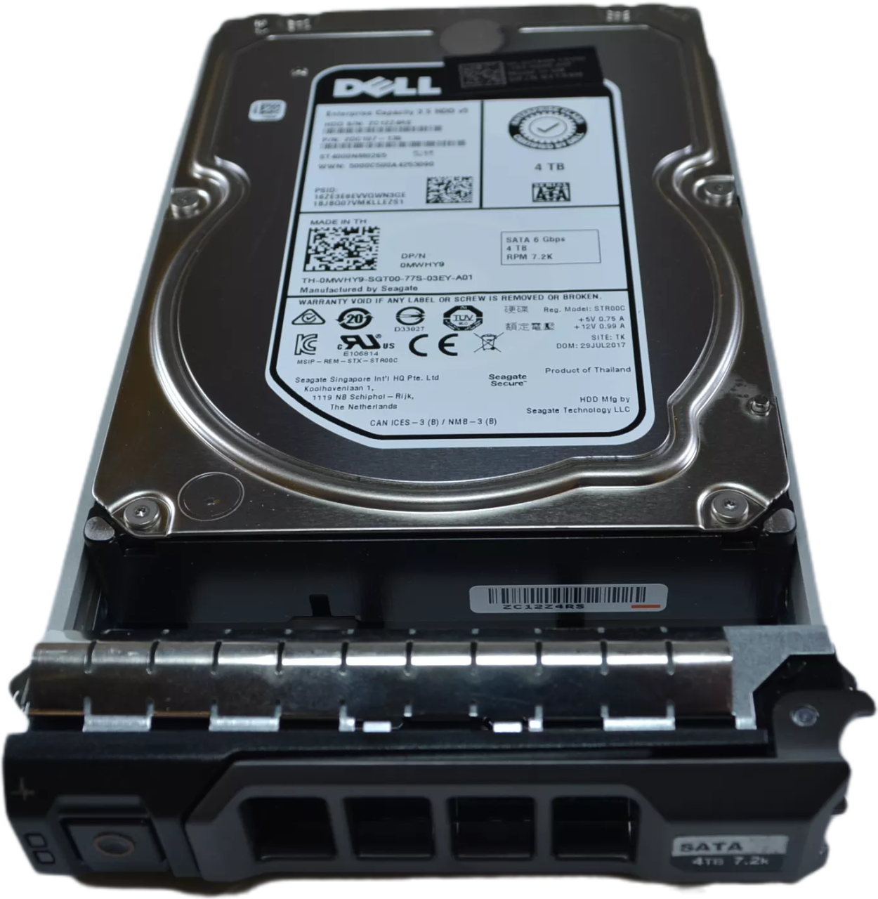 DELL SERVER HDD 4 TB SATA 7.200 rpm 3.5'' Hot-Plug 400-AEGK (MWHY9)