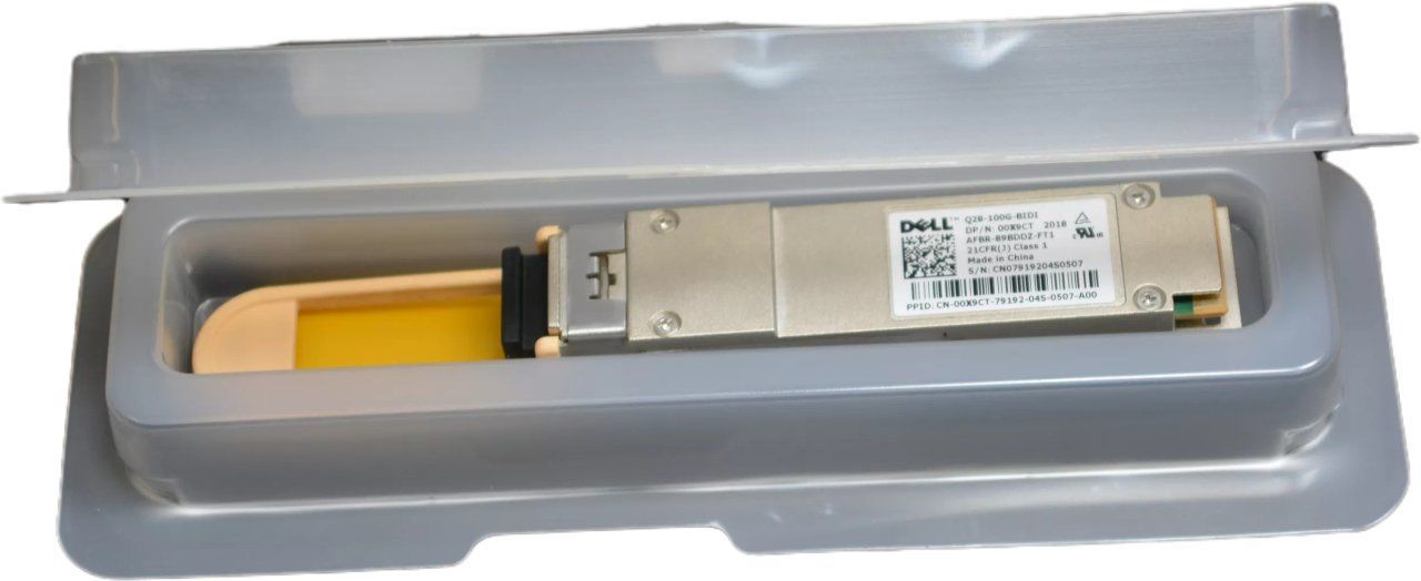 DELL Networking Transceiver QSFP28 100GbE BIDI 407-BBYM 0X9CT