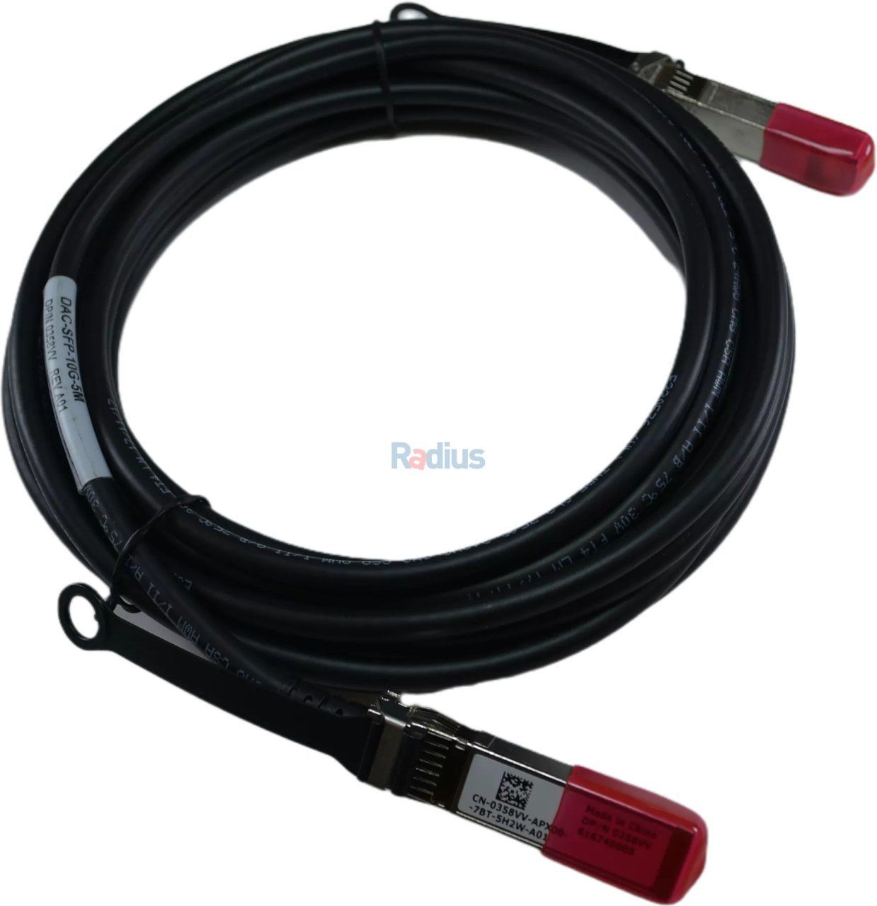 DELL Networking Cable DAC Twinaxial SFP+ Cable 5 M 358VV 337MK