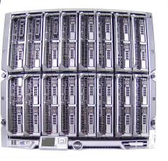 DELL Poweredge M1000e Blade Chasis (16 adet M620 Server)