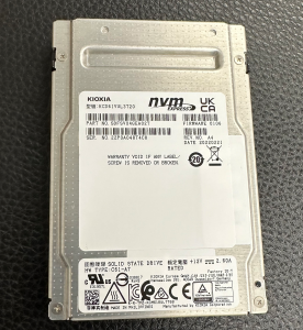 Kioxia 1.6 TB U.3 PCIe NVMe SSD CD6-V